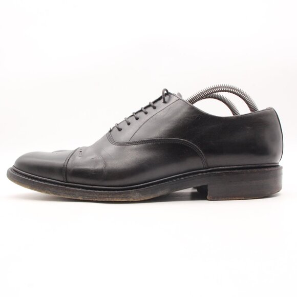 Santoni Cap Toe Leather Dress Shoes Men\'s US 10 Fashion Oxfords Shoes Italy main image 12